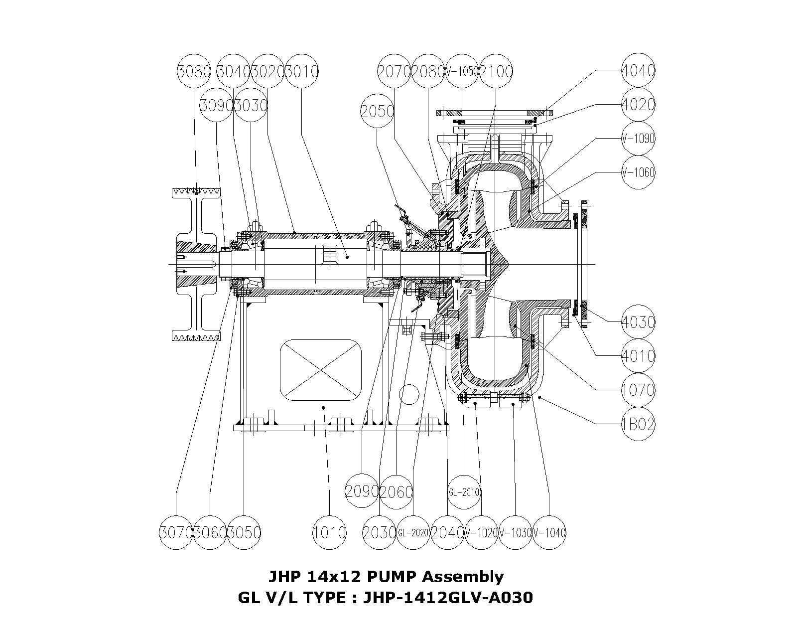 JHP 14x12-ASSY